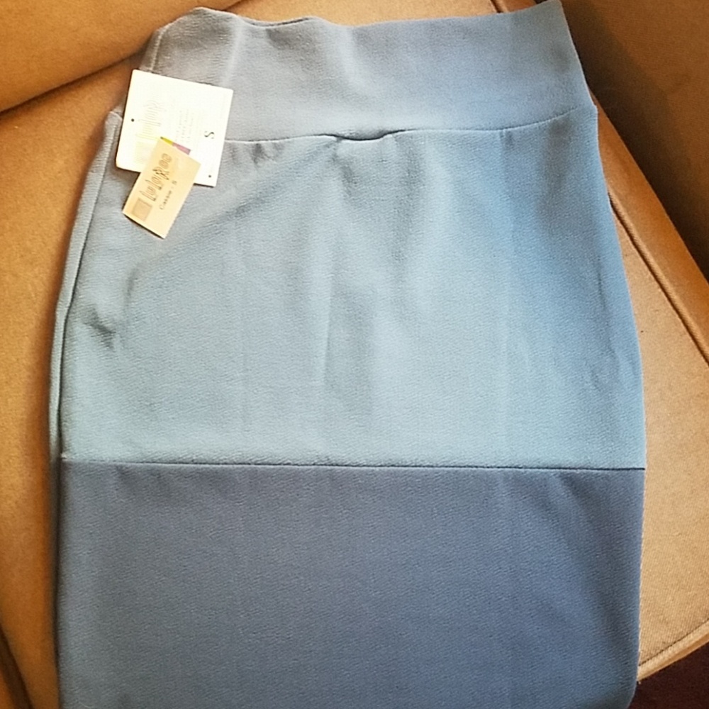 Lularoe Colorblocked Cassie Pencil Skirt